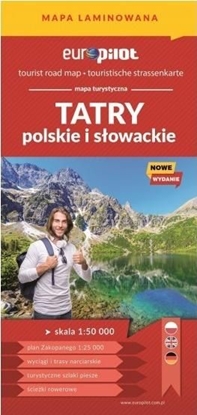 Изображение Mapa tur. - Tatry polskie i słowackie laminat
