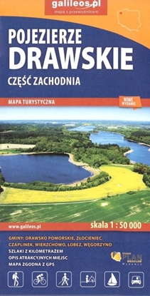 Изображение Mapa turyst. - Pojezierze Drawskie cz. zach w.2020
