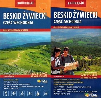Изображение Mapa turystyczna - Beskid Żywiecki 1:25 000