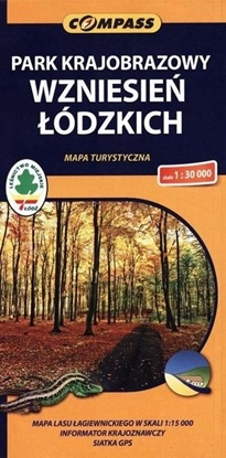 Изображение Mapa turystyczna - PK Wzniesień Łódzkich 1:30 000