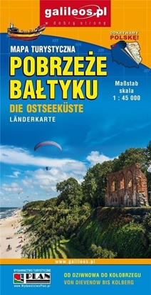 Attēls no Mapa turystyczna - Pobrzeże Bałtyku 1:45 000