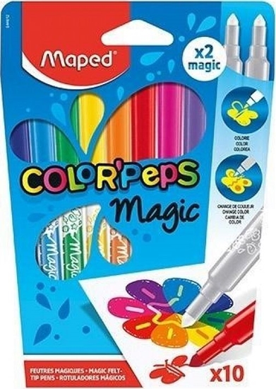 Изображение Maped Flamastry Colorpeps Magic 8+2
