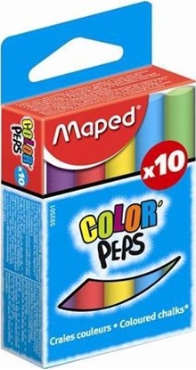 Attēls no Maped Kreda Colorpeps kolorowa 10 sztuk MAPED