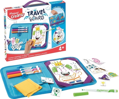Picture of Maped TABLICA MAGNETYCZNA BIAA MAPED CREATIV ZESTAW PODRÓNY