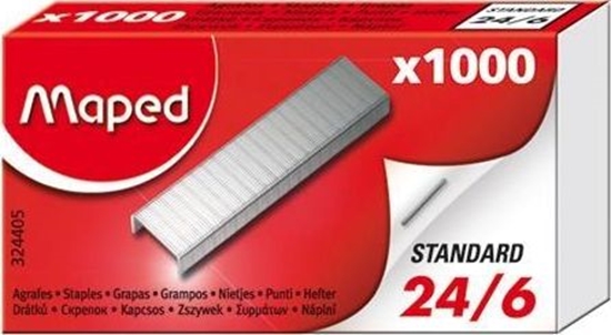 Picture of Maped Zszywki 24/6 1000szt MAPED