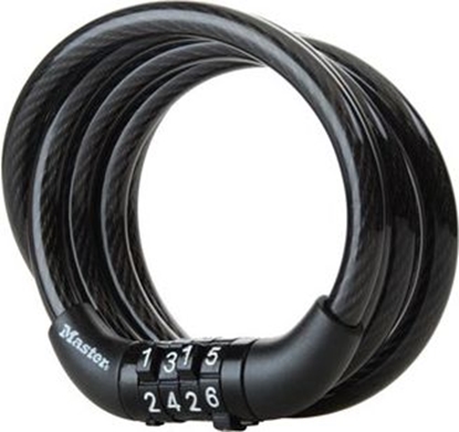 Attēls no MasterLock Zapicie rowerowe QUANTUM 8143 czarne (MRL-8143EURDPRO)