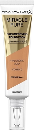 Attēls no Max Factor Miracle Pure Foundation Spf30 80-Bronze