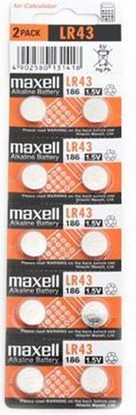 Picture of Maxell Bateria LR43 10 szt.