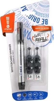 Picture of MemoBe Marker do tablic such. + 2 ampuki czarny MemoBe