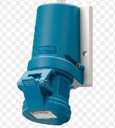 Picture of Mennekes Gniazdo stae niebieskie 16A 230V IP44 (MEN1341)