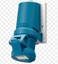 Изображение Mennekes Gniazdo stae niebieskie 16A 230V IP44 (MEN1341)