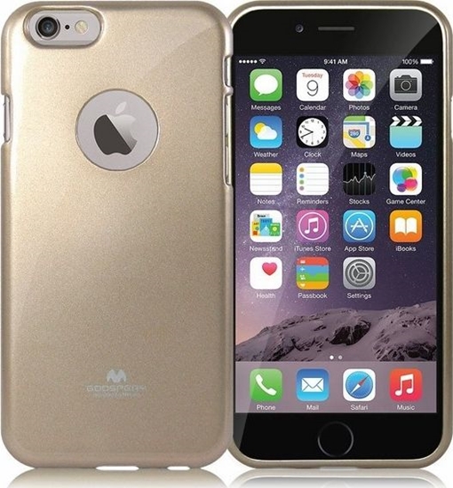 Picture of Mercury Jelly Case Huawei Mate 20 Pro zoty/gold