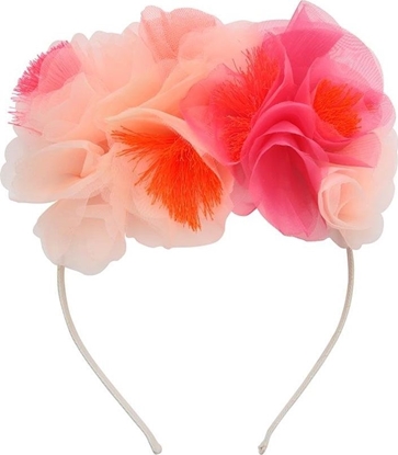 Attēls no Meri Meri Pink Floral Headband