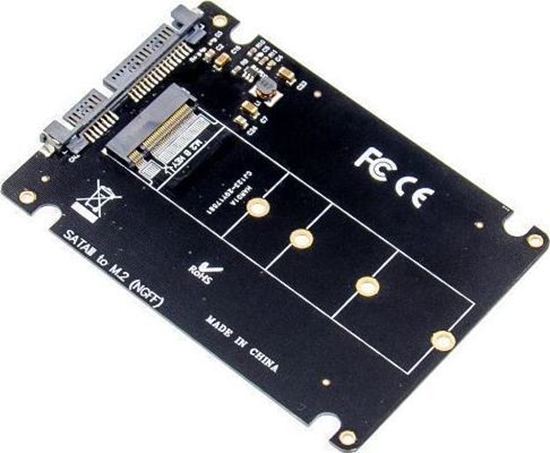 Picture of MicroConnect Adapter 2,5" SATA do M.2 B Key SSD (MC-SSDSATACONV1)