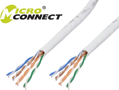Picture of MicroConnect Kabel instalacyjny U/UTP, CAT6, 305m, PVC, szary (KAB010-305C)