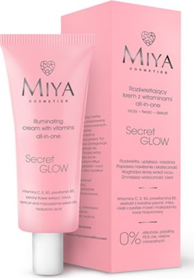 Picture of Miya Krem do twarzy Secret Glow z witaminami rozwietlajcy 30ml