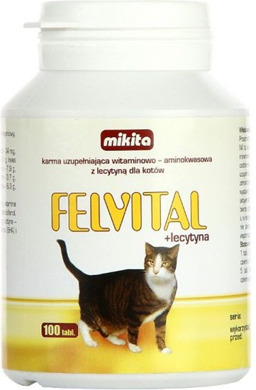 Изображение MIKITA  FELVITAL + PLUS LECYTYNA 100szt