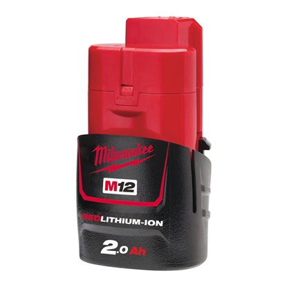 Attēls no Milwaukee Akumulator M12 B2 12V 2Ah (4932430064)