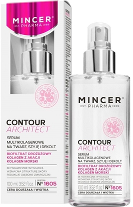 Attēls no Mincer Contour Architect N°1605 Serum multikolagenowe na twarz, szyj i dekolt 100ml