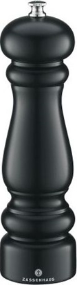 Изображение Mynek do przypraw Zassenhaus Mynek Zassenhaus Potsdam do pieprzu, red. 5,5x20 cm, czarny