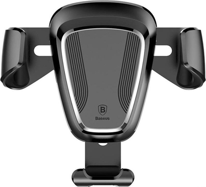 Picture of Telefona turētājs Baseus Gravitational Grip on the Car Grid Black