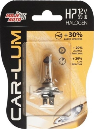 Attēls no Moje Auto ARÓWKA HALOGENOWA 12V 55W H7
