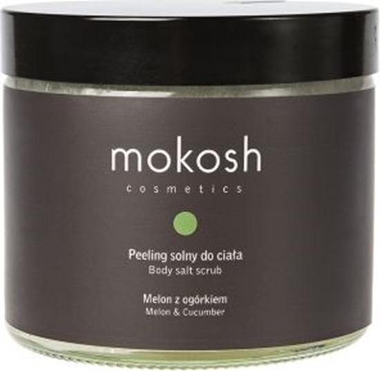 Picture of Mokosh Cosmetics Body Salt Scrub Melon & Cucumber peeling solny do ciaa Melon z Ogórkiem 300g