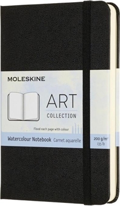 Picture of Moleskine Notes Art Watercolour MOLESKINE P (9x14cm), 60 stron, czarny