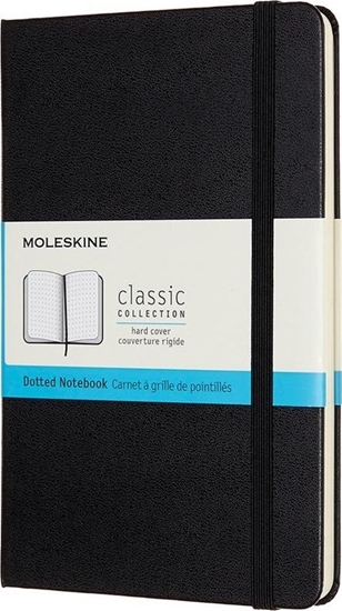Picture of Moleskine Notes Classic 11,5x18 tw. kropki czarny