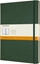 Attēls no Moleskine Notes Classic XL 19x25 tw. linie myrtle green