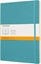 Attēls no Moleskine Notes MOLESKINE XL (19x25 cm) w linie, mikka oprawa, reef blue, 192 strony, niebieski