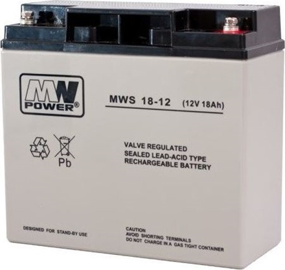 Attēls no MPL Power Akumulator 12V/18Ah (MWS/12V-18AH)