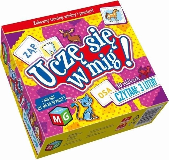 Picture of Multigra Czytam 3 litery - Ucz si w mig