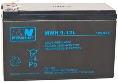 Attēls no MW Power Akumulator 12V 9Ah (MWH 9-12)