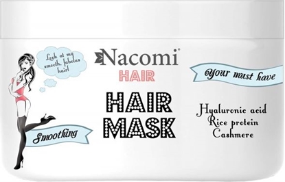 Picture of Nacomi Hair Mask Smoothing wygładzająco-nawilżająca maska do włosów 200ml