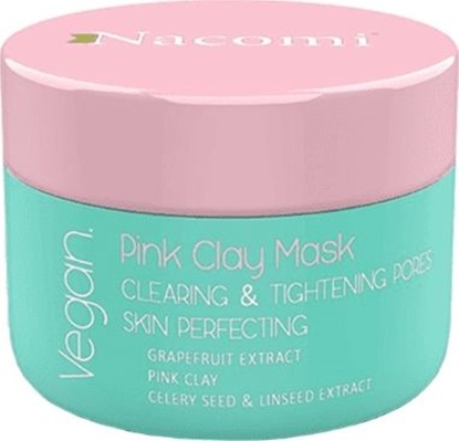 Attēls no Nacomi NACOMI_Vegan Pink Clay Mask maska róowa oczyszczajco cigajca 50ml