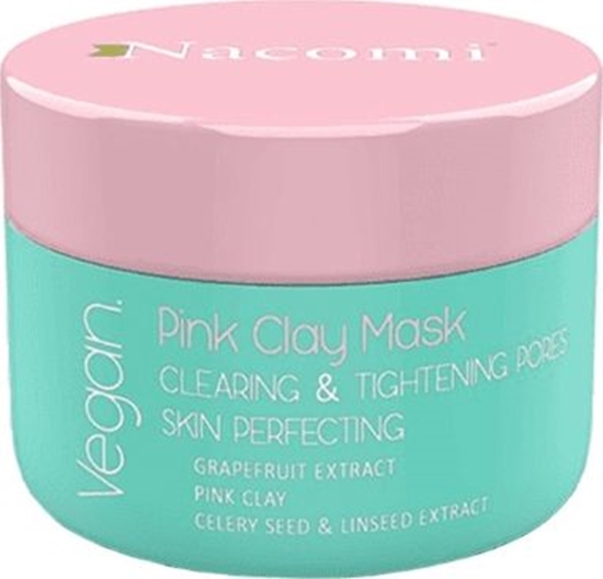 Picture of Nacomi NACOMI_Vegan Pink Clay Mask maska róowa oczyszczajco cigajca 50ml