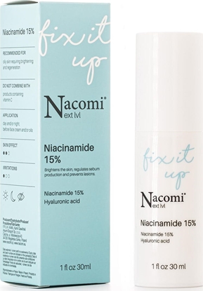 Attēls no Nacomi Next Level Niacinamide 15% serum z niacynamidem 30ml