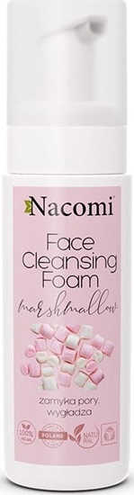Изображение Nacomi Oczyszczająca pianka do twarzy Marshmallow - 150 ml