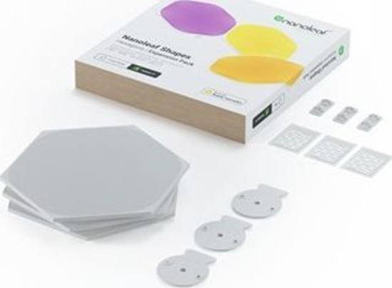 Picture of Nanoleaf Nanoleaf Hexagons Expansion Pack - dodatkowe panele wietlne (3 sztuki)