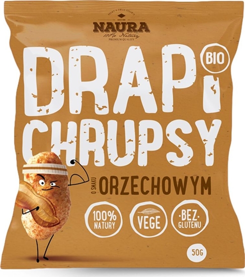 Picture of Naura Drapi Chrupki o smaku orzechowym - 50 g