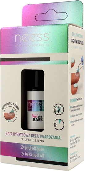 Picture of NEESS Baza do lakieru hybrydowego Peel-off 4 ml