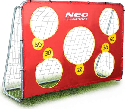 Picture of Neo-Sport Dua bramka do piki nonej pikarska 215x153x76cm+mata celownicza