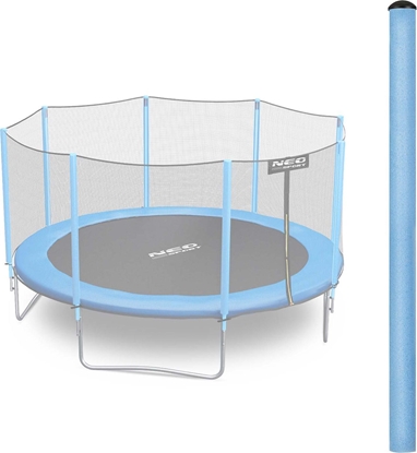 Picture of Neo-Sport Słupek górny do trampoliny z siatką zewnętrzną 8-15 ft niebieski Neo-Sport