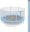 Изображение Neo-Sport Słupek górny do trampoliny z siatką zewnętrzną 8-15 ft niebieski Neo-Sport
