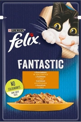 Picture of Nestle FELIX sasz.85g FANTASTIC KURCZAK w galaretce /26