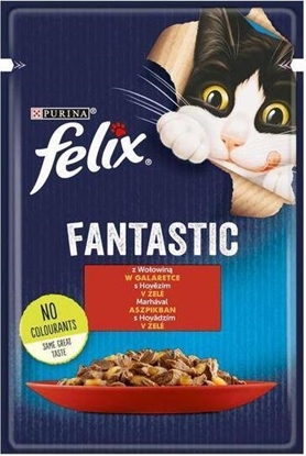 Attēls no Nestle FELIX saszetka FANTASTIC WOOWINA w galaretce /26 85g