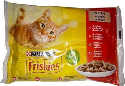 Изображение Nestle FRISKIES KOT sasz.4x85g MISO sos