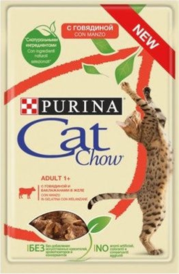 Picture of Nestle PURINA CAT CHOW sasz.85g WOOWINA BAKAAN W GALARETCE /24