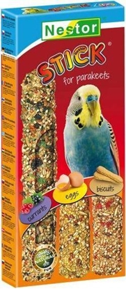 Picture of Nestor Nestor Kolba 3 W 1 dla maych papug Porzeczki, Jajka, Biszkopty 130g